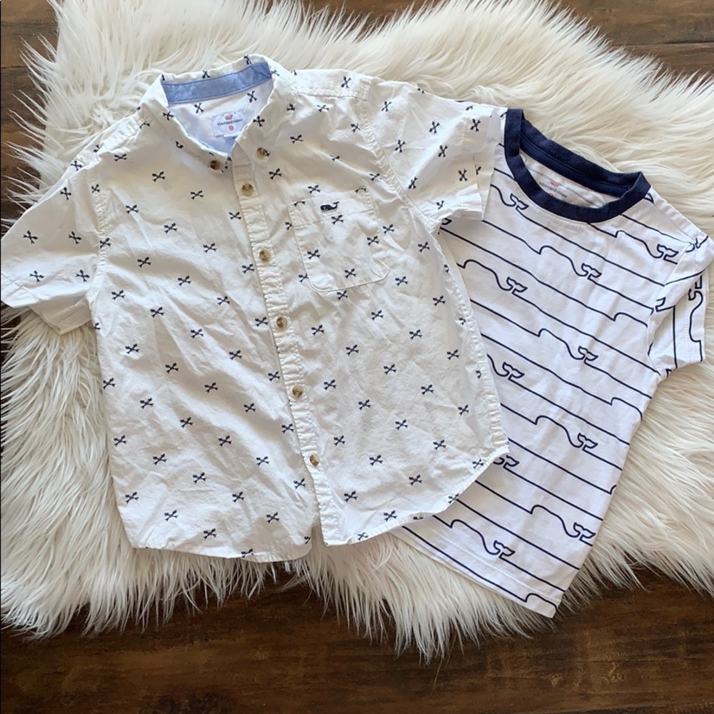 Set of 2 vineyard vines target boys 5t shirts
